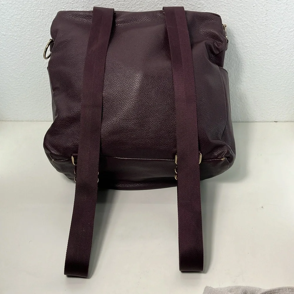 Fawn Design Full Size Diaper Bag- Plum backpack‎ crossbody purple baby gift